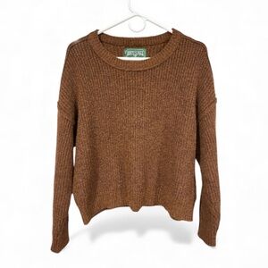 American Eagle Chocolate Brown Sweater- Size Medium
